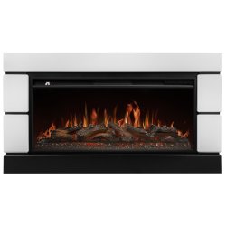 Каминокомплект Royal Thermo Aurora RTFP/P-AR40LS + портал Firelight Moderno 42/40/36 белый