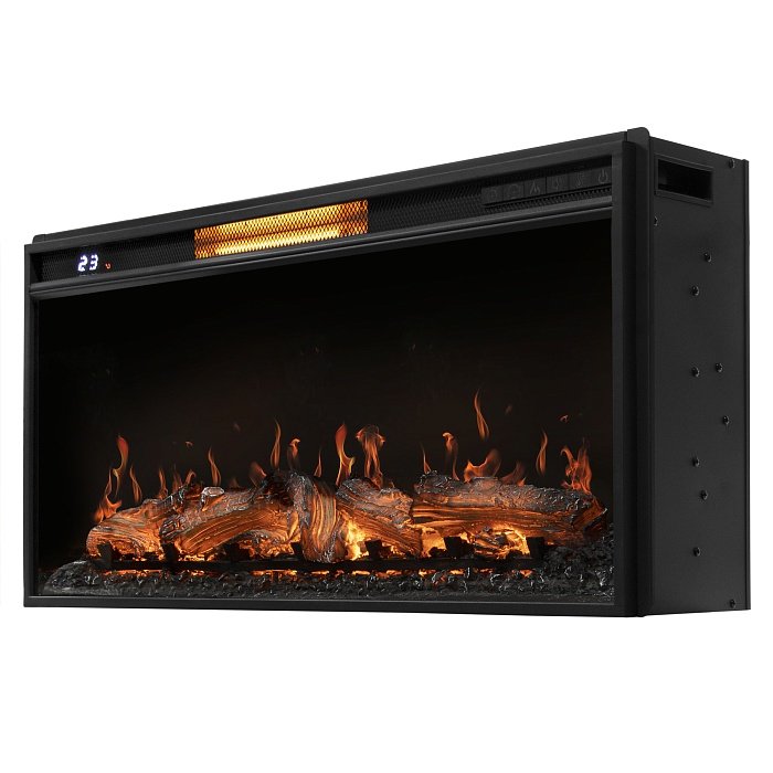 Каминокомплект Royal Thermo Aurora RTFP/P-AR60LS + портал Firelight Lindos 60 G графит